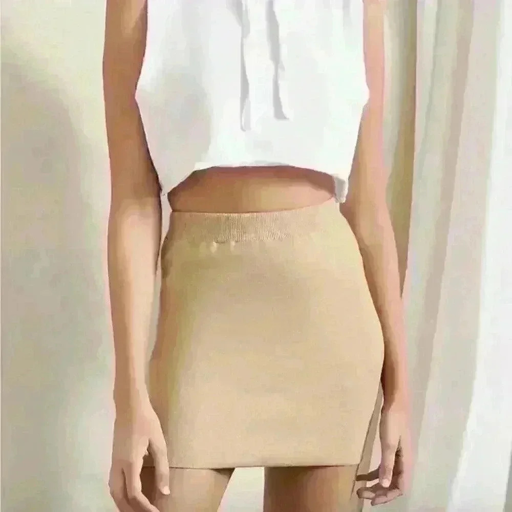 Forever 21 Sweater-Knit Mini Skirt